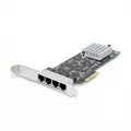 StarTech.com 4-Port NBASE-T 2.5Gbps PCIe Network Card