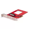 StarTech.com U.3 to PCIe Adapter Card For U.3 SSDs