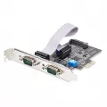 StarTech.com 2-Port Serial PCIe Card RS232/422/485