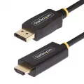 StarTech.com 3.3ft DP to HDMI Cable 4K 60Hz with HDR