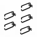 StarTech.com 5-Pack 1U Cable Management D-Ring Hooks