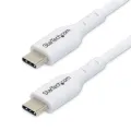 StarTech.com 2m 6.6ft White USB-C Charging Cable