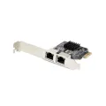 StarTech.com 2-Port Gigabit PCIe Network Card TAA