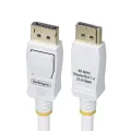 StarTech.com 10ft White VESA Certified DP 1.2 Cable