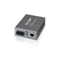 TP-Link Fast Ethernet Media Converter multimode SC-slot converting 100BASE-TX/100BASE-FX Full-duplex up to 2km Auto-MDI (X) housing mountable (TP-LINK TL-MC1400)