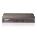 TP-Link 8-port 10/100M Power over Ethernet (PoE) Switch 8 Fast Ethernet RJ45 ports (10/100) of which four Power over Ethernet (PoE) ports IEEE 802.3af steel case