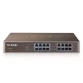 TP-Link 16-Port Gigabit Switch 16 Gigabit RJ-45 ports (10/100/1000) Auto-MDI (X) 19 INrack mountable (1U) steel housing energy-efficiency control