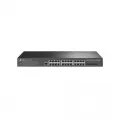 TP-Link JetStream 24-Port Gigabit L2+ Managed Switch with 4 10GE SFP+ Slots and UPS Power Supply