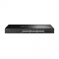 TP-Link 2.5 Gbps Speeds: 24Ã 2.5 Gbps RJ45 ports offer high-speed and reliable connections to other switches and devices