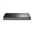 TP-Link JetStream 48-Port Gigabit and 4-Port 10GE SFP+ L2+ Managed Switch with 48-Port PoE+