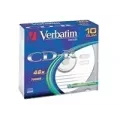 Verbatim CD-R 700MB 80Min 52xspd SlimCase 10pk