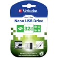 Verbatim USB Drive 2.0 NANO 32GB Store N Stay