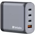 Verbatim GNC-140 GaN Charger 4 Port 140W USB A/C