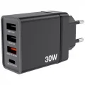 Verbatim GaN Charger 4 Port 30W USB A/C