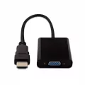 Video seven HDMI to VGA Black Adaptor HDMI 1.4 to VGA Black Dongle