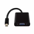 Video seven Mini DP to VGA Black Adaptor Mini Displayport to VGA BLK Adpt