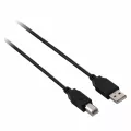 Video seven V7 USB CABLE 3M A TO B BLACK USB 2.0 HI-SPEED M/M