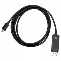 Video seven USB-C to DisplayPort Cable 2M USB-C to DisplayPort Cable 2MBLK