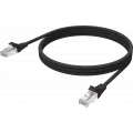 Vision audio visual 3m Black CAT6 UTP cable