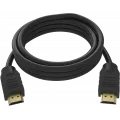 Vision audio visual 1m Black HDMI cable