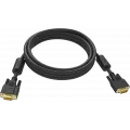 Vision audio visual 10m Black VGA cable