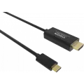 Vision audio visual 2m Black USB-C to HDMI Cable