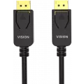 Vision audio visual 3m Black DisplayPort cable