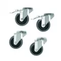 Vogels PFA 9114/Heavy duty wheels-set of 4