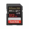 Western Digital Sandisk Extreme PRO SDXC 512GB UHS-I SD Card 200/140 Class 10 U3 V30