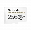 Western Digital SanDisk High Endurance microSDXC 256GB R100/W40 C10 U3 V30 + SD adapter