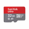 Western Digital SanDisk Ultra microSDHC 32GB UHS-I 120MB/s A1 Class 10 + SD adapter 2-pack