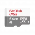 Western Digital SanDisk Ultra microSDXC 64GB card UHS-I 100MB/s Class 10 + SD adapter Tablet packaging