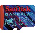 Western Digital SanDisk GamePlay microSDXC 128GB card R190/W90 A2 C10 V30 UHS-I U3