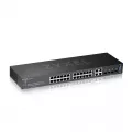 ZyXEL GS2220-28 - EU region - 24-port GbE L2 Switch with GbE Uplink (1 year NCC Pro pack license bundled)