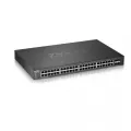 ZyXEL XGS1930-52- 52 Port Smart Managed Switch- 48x Gigabit Copper and 4x 10G SFP+- hybrid mode- standalone or NebulaFlex Cloud