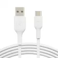 Belkin USB-A to USB-C PVC White 1m Twin Pack