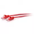 C2G Cables To Go 3FT/0.9M CAT6A SLIM PATCH 28AWG RED