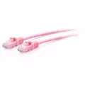 C2G Cables To Go 25FT/7.6M CAT6A SLIM PATCH 28AWG PINK