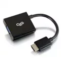 C2G Cables To Go Cbl/Mini HDMI to VGA Dongle w/Power