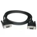 C2G Cables To Go Cbl/2M DB9 F/F NULL ModeM Black