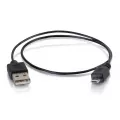 C2G Cables To Go Cbl/46cm USB A/M to Micro B/M Cbl Power