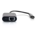 C2G Cables To Go USB-C Ethernet Adapter W/Power Black