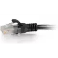 C2G Cables To Go Cbl/0.3M Black CAT6 Snagless UTP Patch