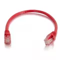 C2G Cables To Go Cbl/1M Red CAT6 PVC Snagless UTP Patch