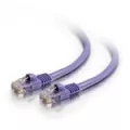 C2G Cables To Go Cbl/10M Mld/Booted Purple CAT5E PVC UTP