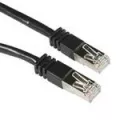 C2G Cables To Go Cbl/2M Shield CAT5E Moulded Patch Black