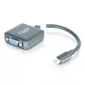 C2G Cables To Go 20cm Mini DisplayPort M to VGA F BLK