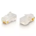 C2G Cables To Go Cbl/RJ45 CAT5E MODPlg RND SLD/Strnd 50pk