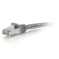 C2G Cables To Go Cbl/20m CAT6A Shielded Patch Cable Grey