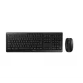 Cherry STREAM DESKTOP UK LAYOUT Keyboard and Mouse Set USB BLACK